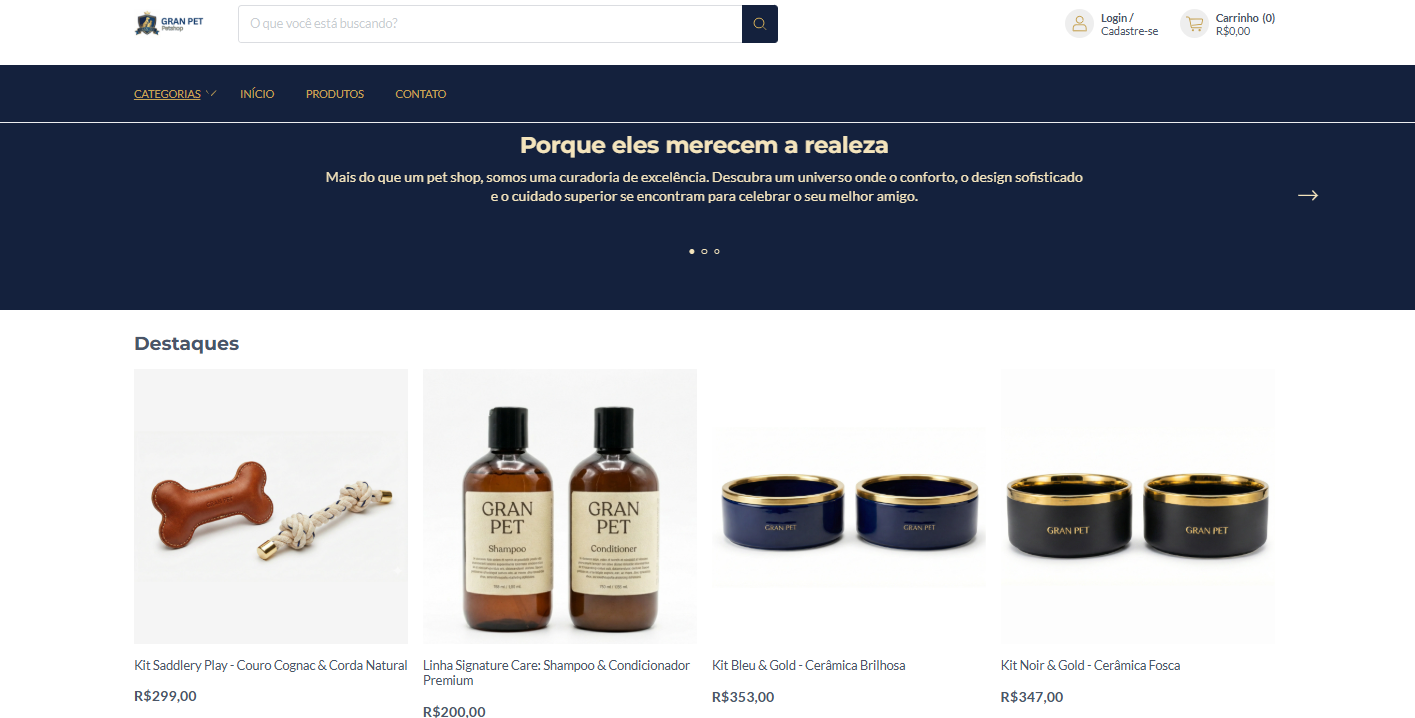 Loja virtual exemplo 1